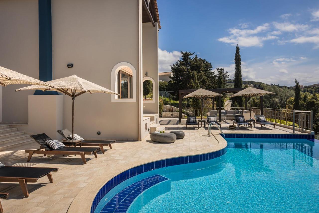 Luxury Villa Karmaniolos Fiskardo Kefalonia Exterior photo