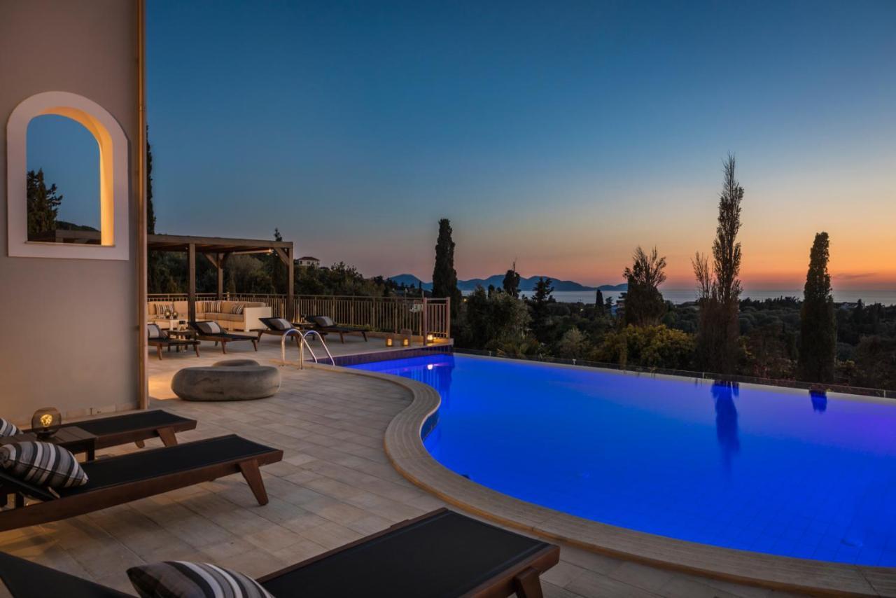 Luxury Villa Karmaniolos Fiskardo Kefalonia Exterior photo
