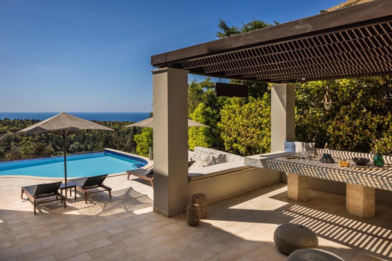 Luxury Villa Karmaniolos Fiskardo Kefalonia Exterior photo
