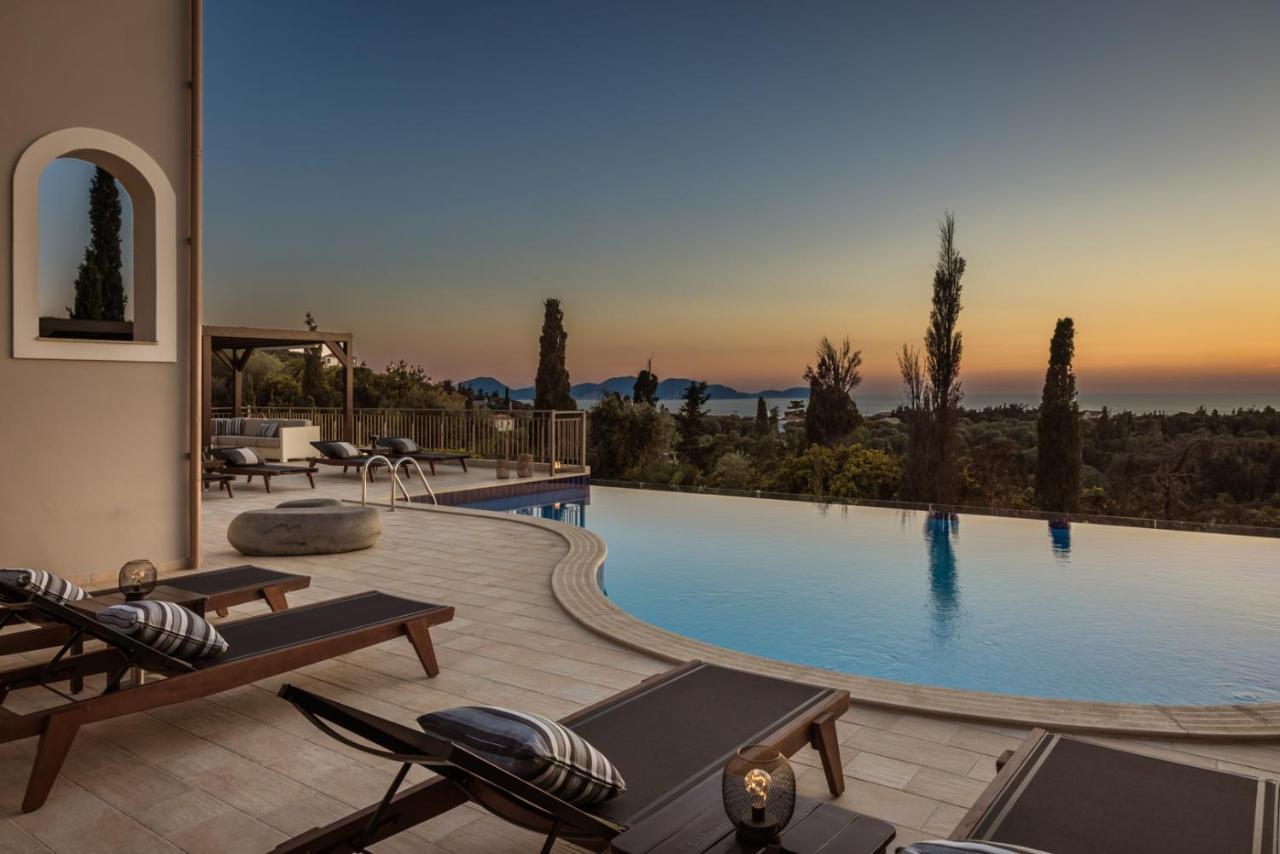 Luxury Villa Karmaniolos Fiskardo Kefalonia Exterior photo