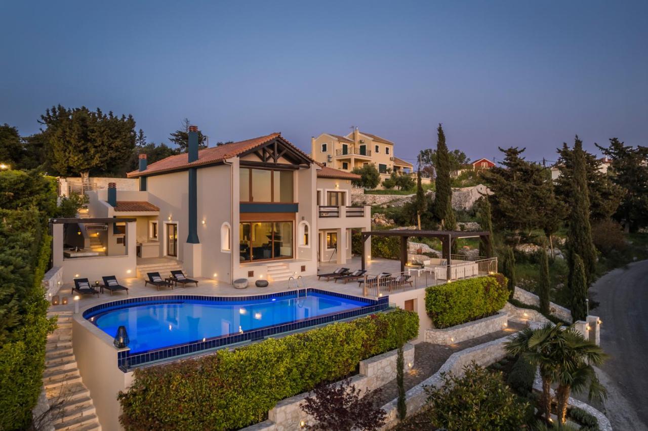 Luxury Villa Karmaniolos Fiskardo Kefalonia Exterior photo