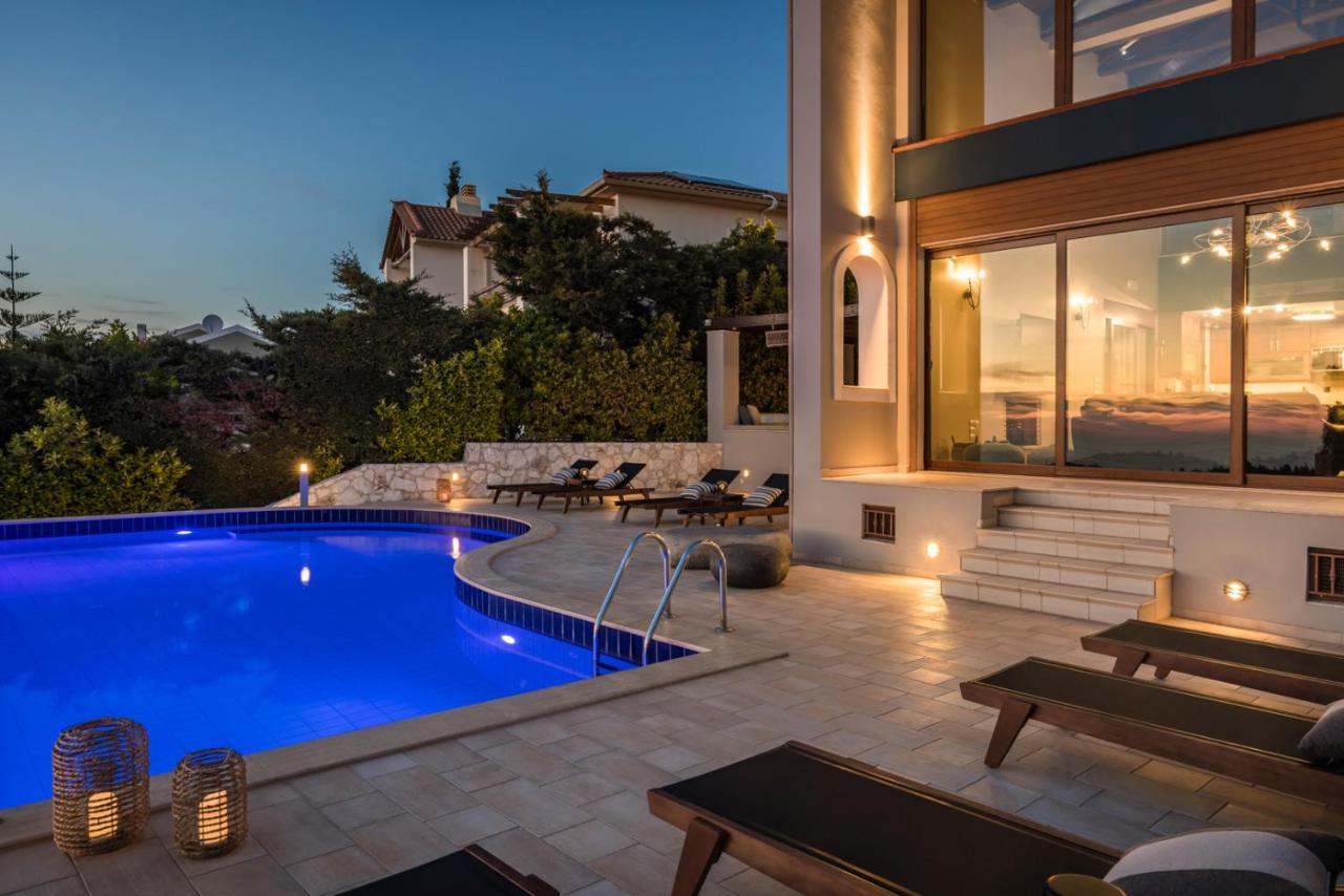 Luxury Villa Karmaniolos Fiskardo Kefalonia Exterior photo